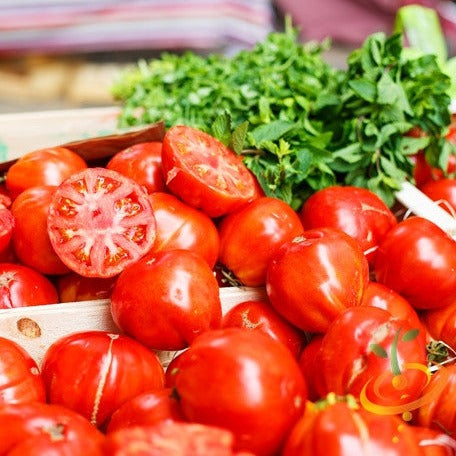 Tomato VR Moscow (Determinate) seeds by SeedsNow, fresh tomato seeds in packaging, ready for planting in gardens or containers.